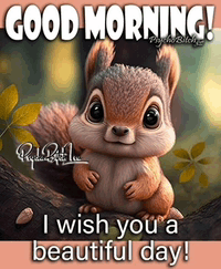 Bunny Wishes For Wonderful Day GIF