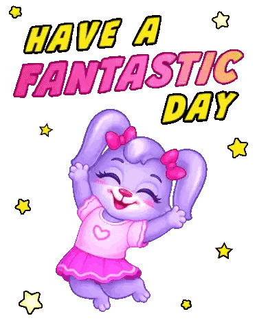 Bunny With Have A Fantastic Day