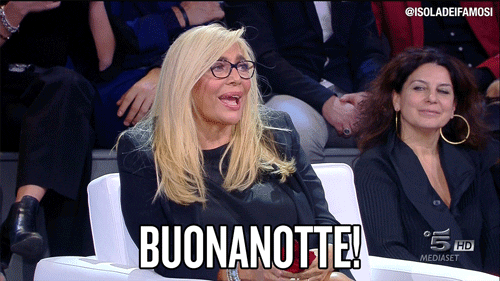 Buonanotte Isola Dei Famosi Wave GIF