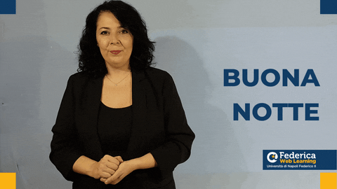 Buonanotte Sign Language GIF