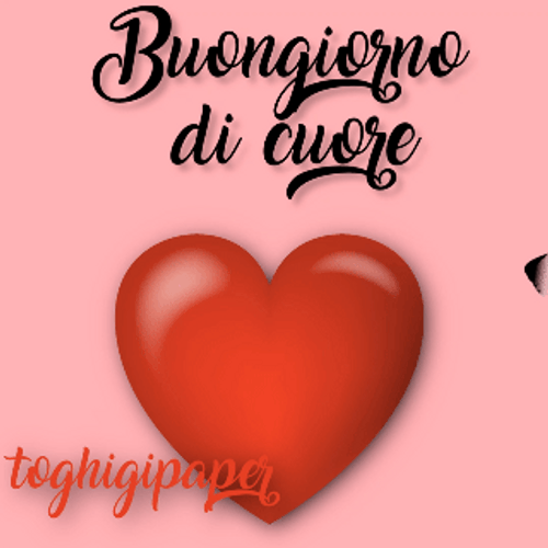 Buongiorno Butterfly On Heart Computer Graphics GIF