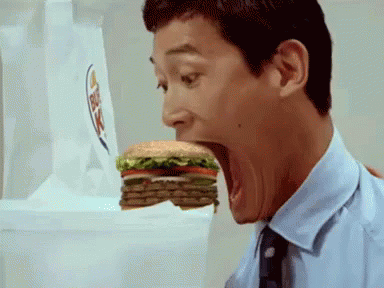 Burger King Commercial Eat GIF