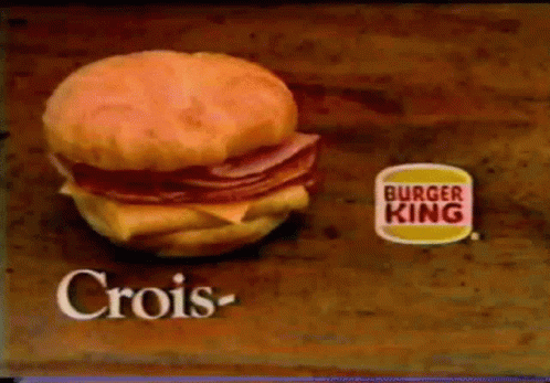 Burger King Croissant Sandwich