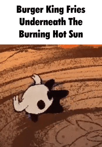 Burger King Fries Under Hot Sun GIF