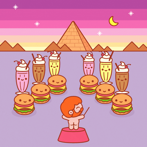 Burger Milkshake Orchestra GIF