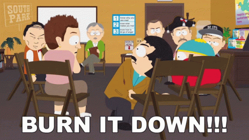 Burn It Down Randy Marsh GIF