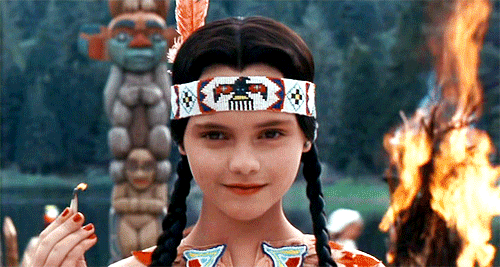 Burn Wednesday Addams GIF