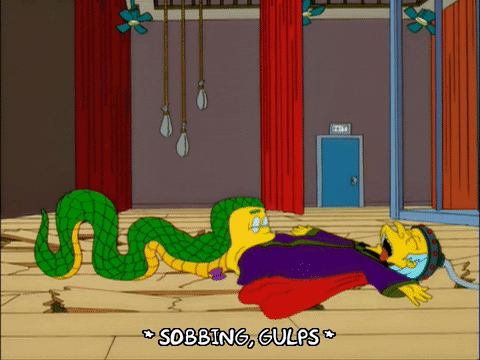 Burning Anaconda Snake GIF