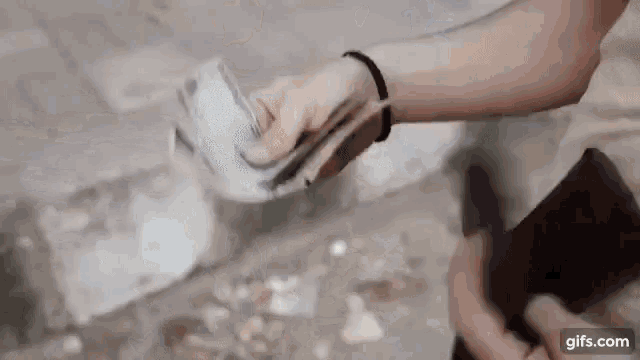 Burning Money Curb Streets Run GIF