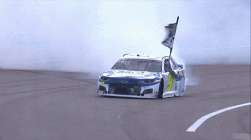 Burnout Chase Elliott GIF