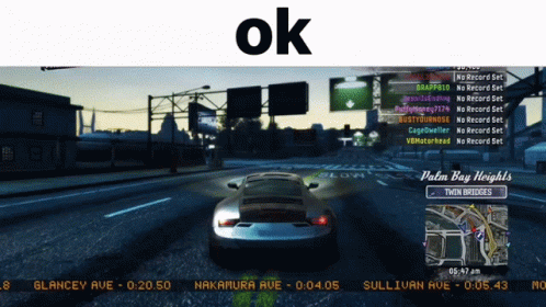 Burnout Video Game Crash Ok GIF