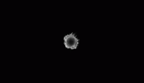 Bursting On Black Screen GIF