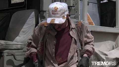 Burt Gummer Draw Guns GIF