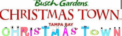 Busch Garden Christmas Town GIF