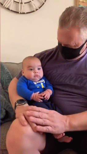 Cute Baby Looks Like A Busted GIF