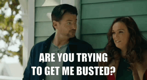 Wes Brown Are You Trying To Get Busted GIF