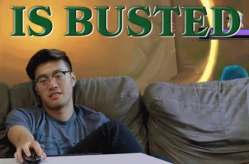Man Playing Busted Moment GIF