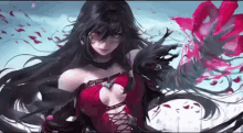 Busty Anime Girl Velvet Crewe Sakimichan GIF