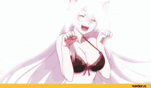 Busty Animel Tsubasa Hanekawa GIF