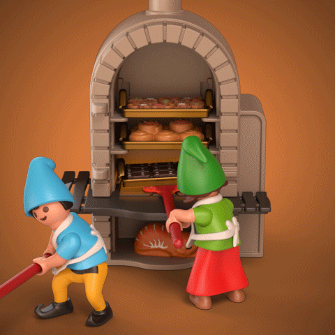 Busy Elf Bakery GIF