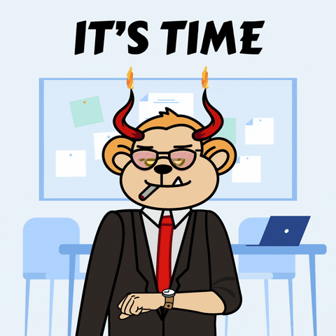 Busy Monday Bully Boss It's Time GIF