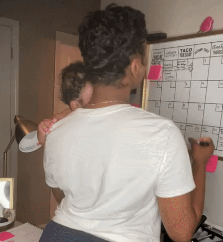 Busy Monday Frantic Calendarizing GIF