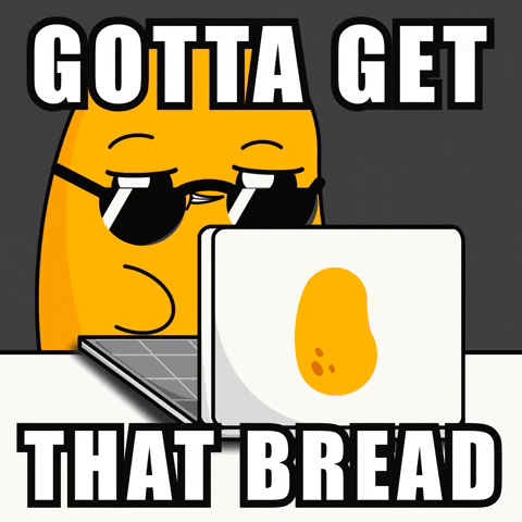 Busy Monday Hard Working Potato Head GIF