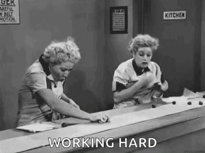Busy Working Hard GIF