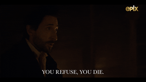 But Did You Die Stephen King Reaction GIF