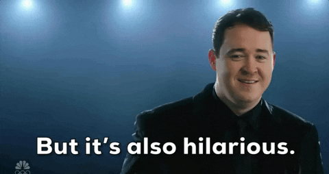 But It's Also A Hilarious Wednesday GIF