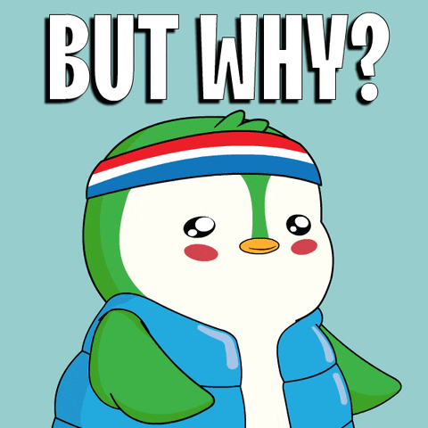 But Whyyy Pudgy Penguin GIF