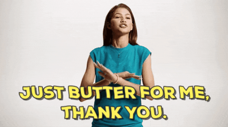 Butter Black Girl Thank You  GIF