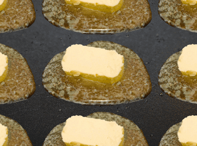 Butter Bubbles Cooking GIF