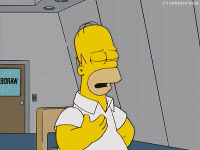Butter Homer Simpson GIF