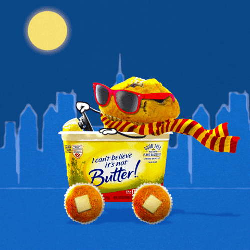 Butter Hungry Late Night GIF