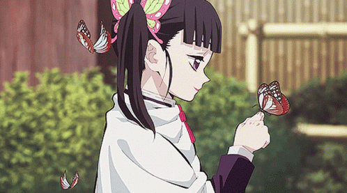 Butterfly Kanao Tsuyuri GIF
