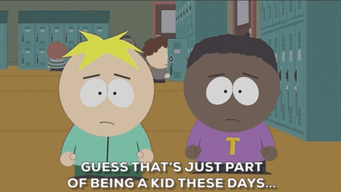Butters Being A Kid These Days GIF