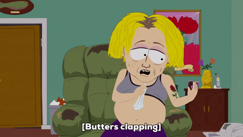 Butters Clapping Something GIF