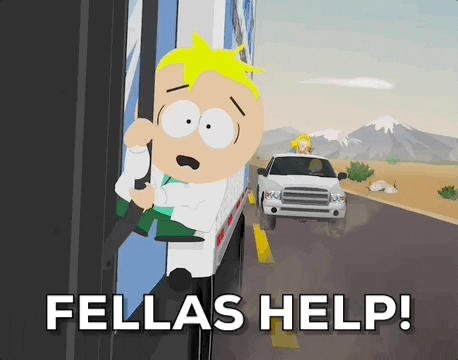 Butters Fellas Help GIF