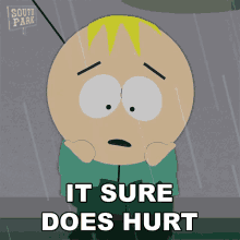Butters Stotch Sure Does Hurt GIF
