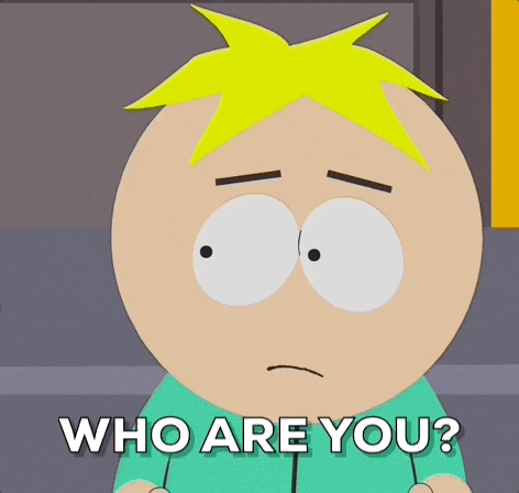 Butters Who Are You GIF
