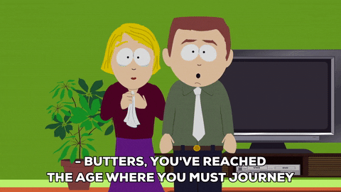 Butters You've Reached Your Age GIF