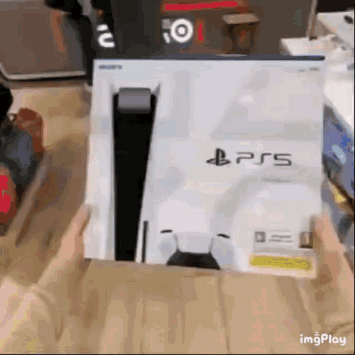 Buying Ps5 Reverse Card Fight GIF