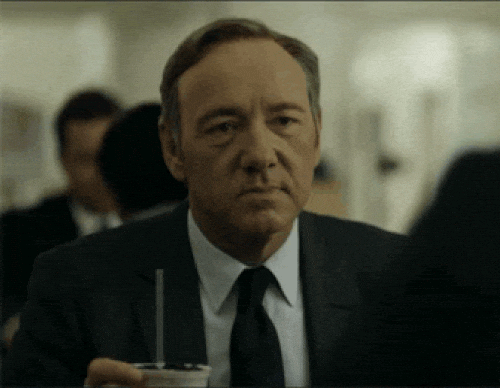 Buzz Kill Annoyed Kevin Spacey GIF