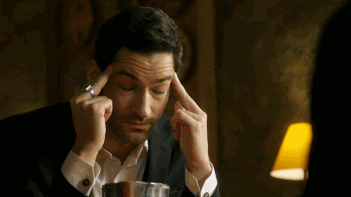 Buzz Kill Irritated Lucifer Morningstar GIF