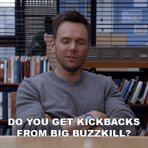 Buzz Kill Joel Mchale Crossed Arms GIF