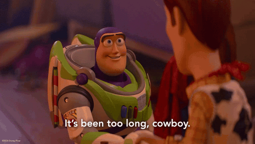 Buzz Lightyear And Woody From Toy Story GIF