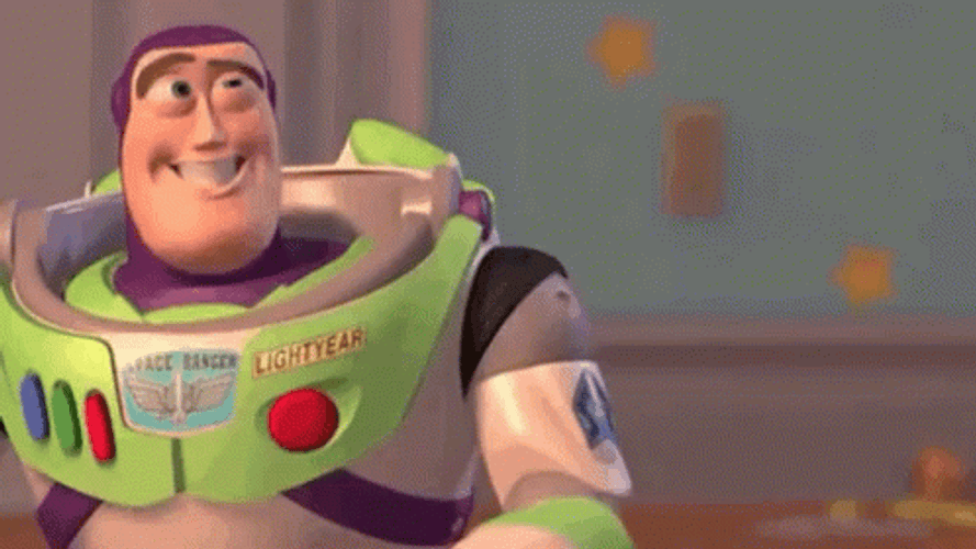 Buzz Lightyear Funny Face GIF