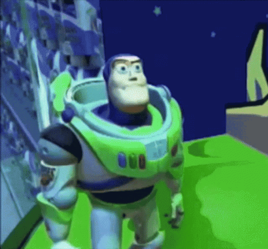Buzz Lightyear I Don't Have Time For This GIF