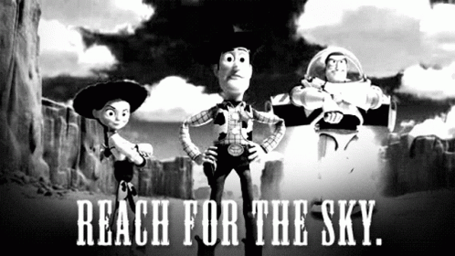 Buzz Lightyear Jessie and Bullseye from Toy Story
